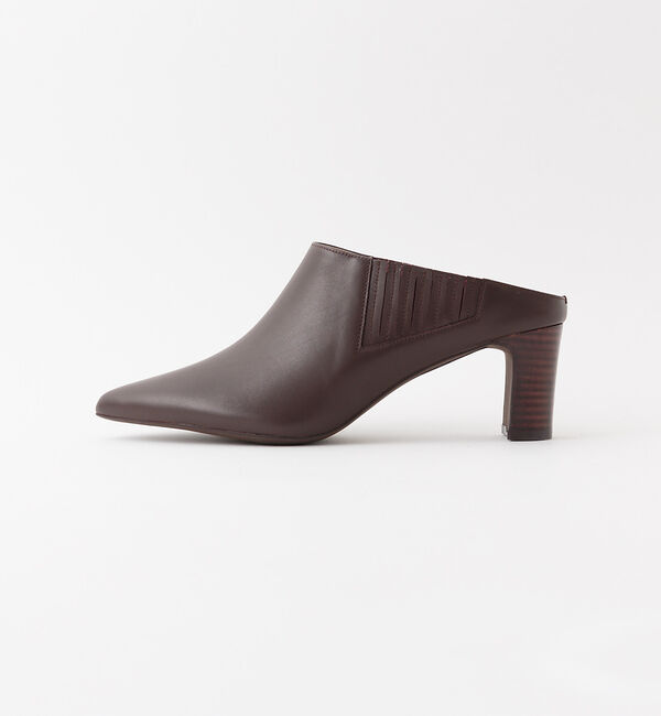 AU BANNISTER「ポインテッドミュール」|パンプス|