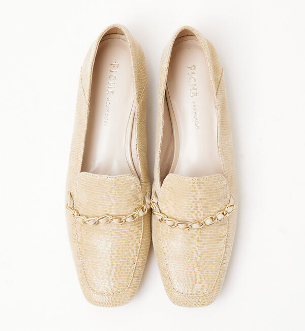 AU BANNISTER「バブーシュビットモカスクエアトゥ ローファー」|ローファー|