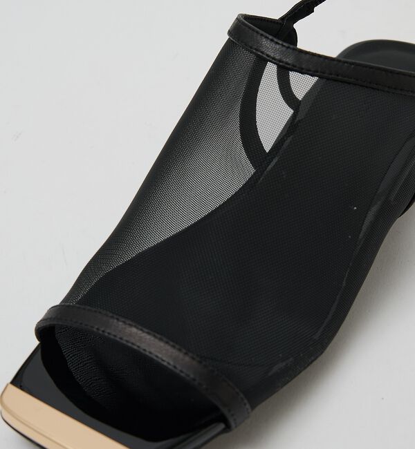 AU BANNISTER「メタルトゥメッシュサンダル」|サンダル|