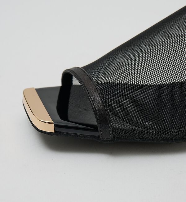 AU BANNISTER「メタルトゥメッシュサンダル」|サンダル|