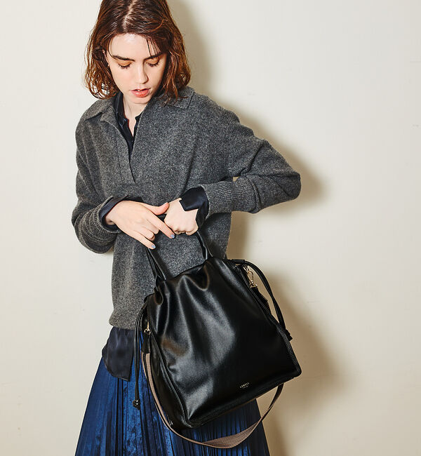 LOWELL things「Poche/ドローストリングトートＬ」|トートバッグ|