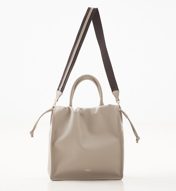 LOWELL things「Poche/ドローストリングトートＬ」|トートバッグ|