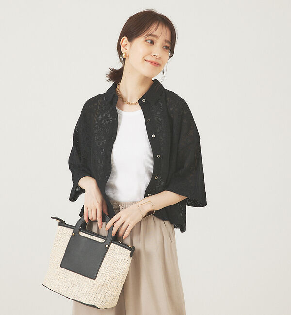 abahouse mavie「テレコタンクトップ」|キャミソール|