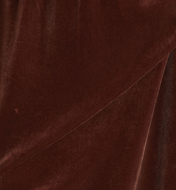 abahouse mavie「ベロア&プリントマーメイドスカート」|スカート|