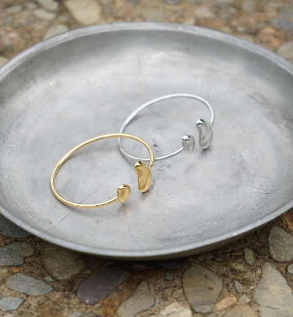 abahouse mavie「【NOVA】サージカルステンレスカーブバングル」|ブレスレット・バングル|