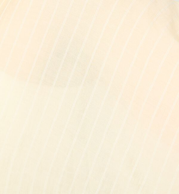 abahouse mavie「【やわらかに透ける】シアーストライプシャツ」|シャツ・ブラウス|