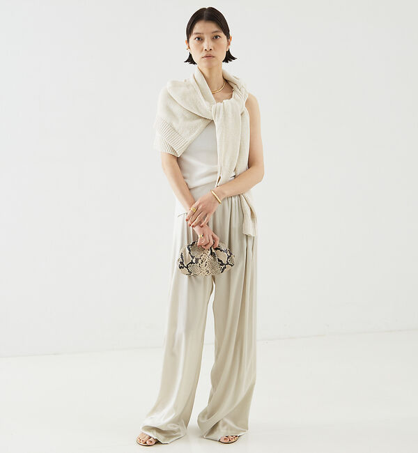 The Store by C' 「【COCUCA】リネンシルクプルオーバー」|ニット・セーター|