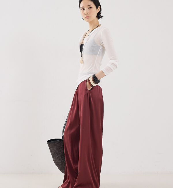 The Store by C' 「【COCUCA】ヘンリーリブプルオーバー」|Tシャツ・カットソー|