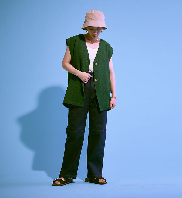 NOMINE「ベイカーデニムパンツ」|デニム|