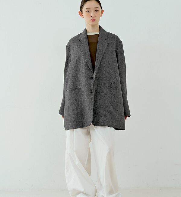 NOMINE「【ユニセックス】オーバーサイズ シャーク テーラードジャケット」|テーラードジャケット|