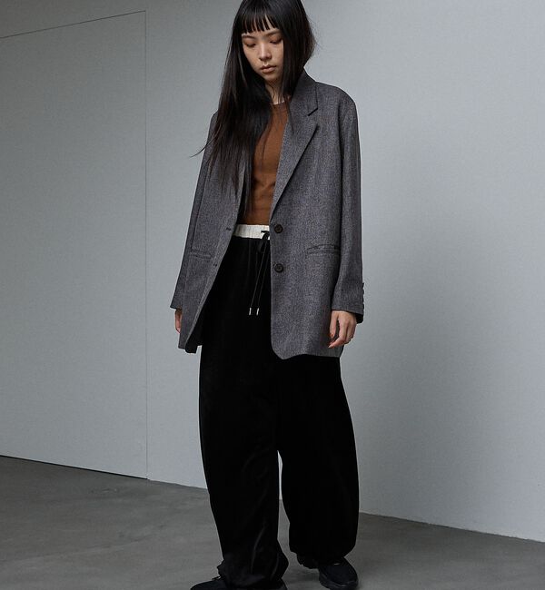 NOMINE「【ユニセックス】オーバーサイズ シャーク テーラードジャケット」|テーラードジャケット|