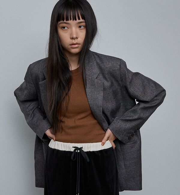 NOMINE「【ユニセックス】オーバーサイズ シャーク テーラードジャケット」|テーラードジャケット|