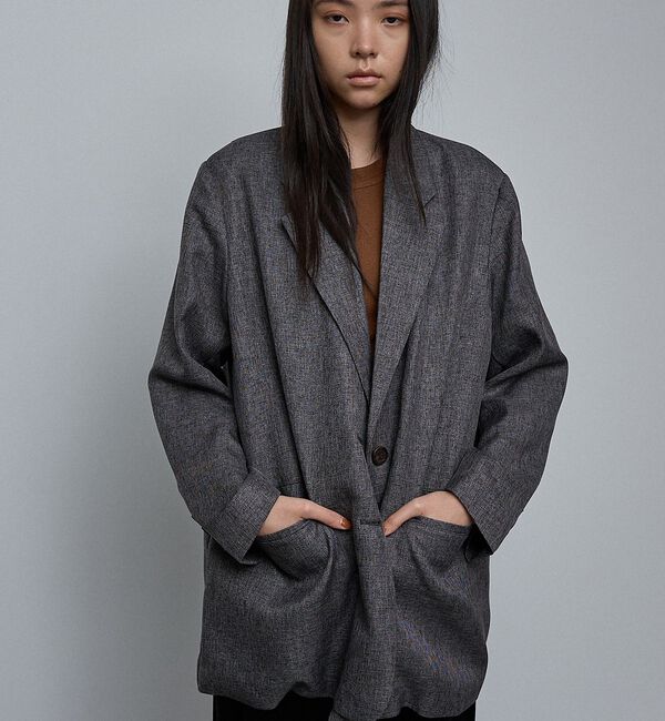 NOMINE「【ユニセックス】オーバーサイズ シャーク テーラードジャケット」|テーラードジャケット|