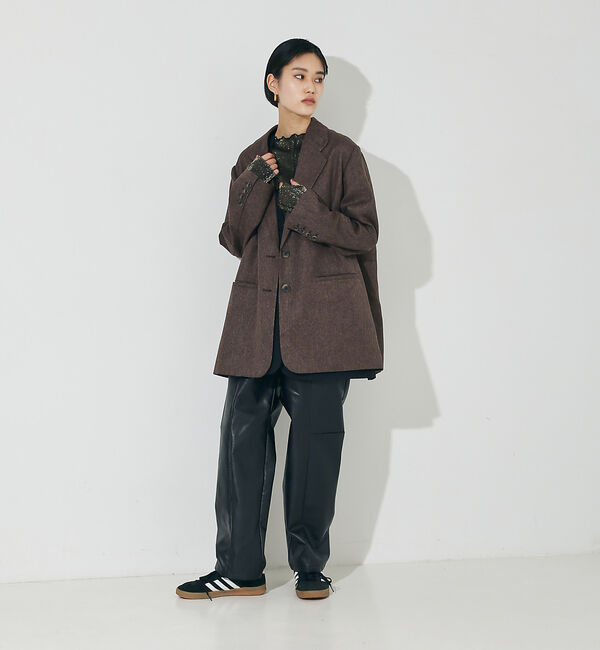 NOMINE「【ユニセックス】オーバーサイズ シャーク テーラードジャケット」|テーラードジャケット|