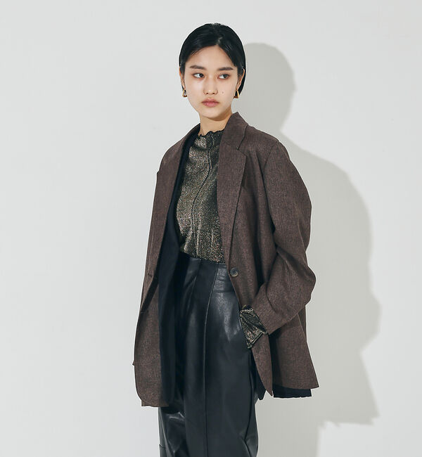 NOMINE「【ユニセックス】オーバーサイズ シャーク テーラードジャケット」|テーラードジャケット|