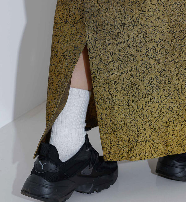 NOMINE「ジャガード ジップ スカート」|スカート|