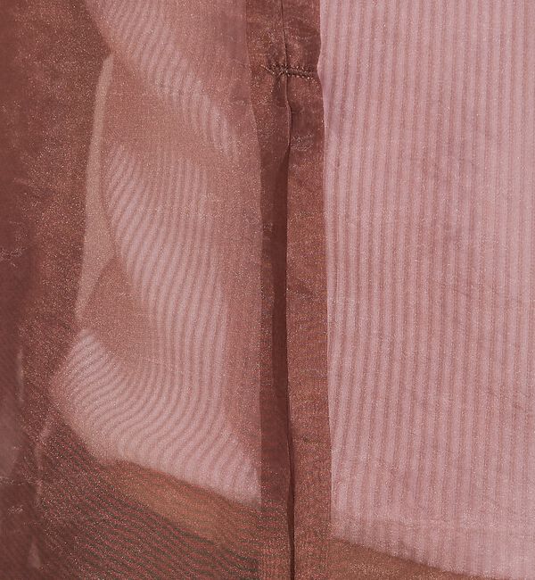 NOMINE「ハーフスリーブ シアー シャツ」|シャツ・ブラウス|