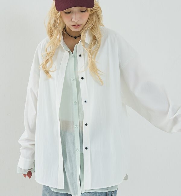 NOMINE「レイヤード シャツ」|シャツ・ブラウス|