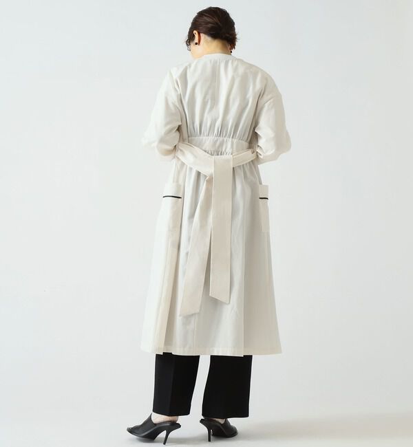 TIARA「バイカラーギャザーコート」|その他|