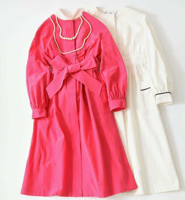 TIARA「バイカラーギャザーコート」|その他|