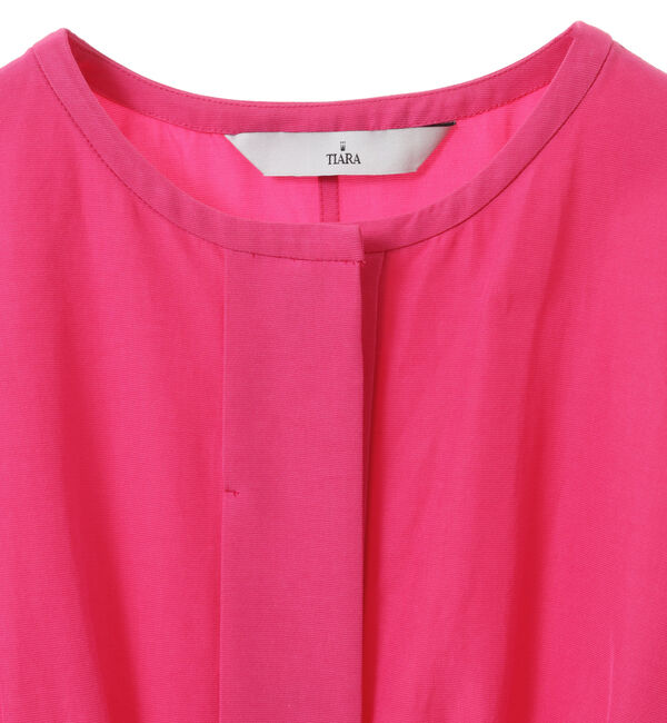 TIARA「バイカラーギャザーコート」|その他|