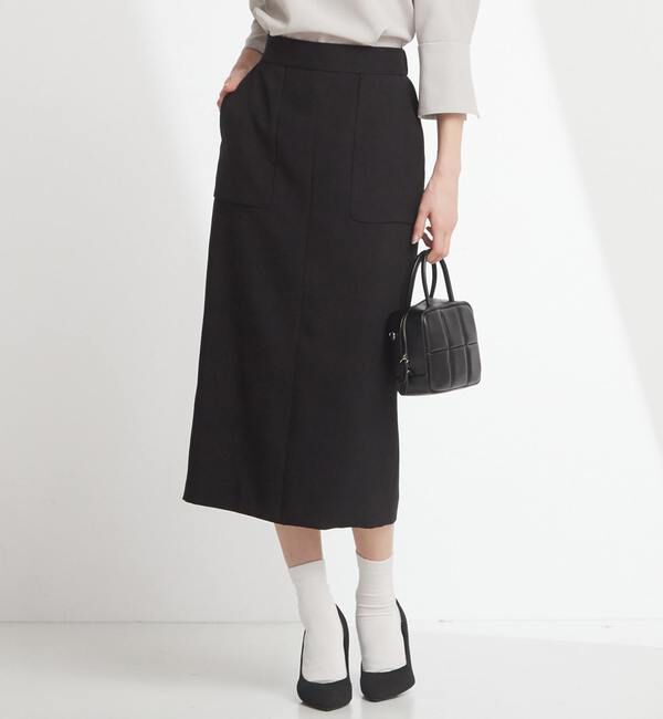TIARA「ポケットタイトスカート」|スカート|ブラック