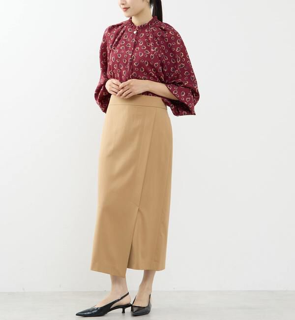 TIARA「リボンラップタイトスカート」|スカート|