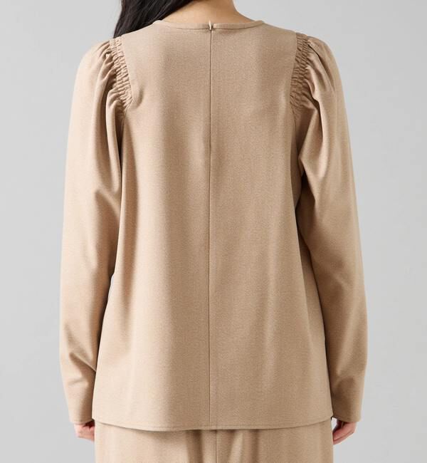 TIARA「シャーリングパフブラウス」|シャツ・ブラウス|