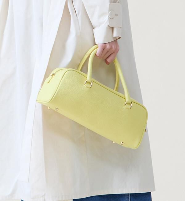 TIARA「【AULENTTI/オーレンティ】ハンドバッグ（DI-3903-DO）」|ハンドバッグ|イエロー