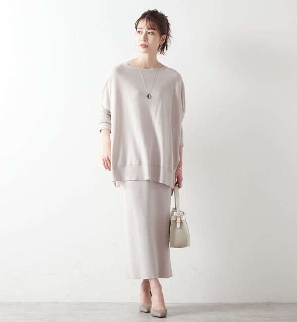 Liesse「リブニットスカート（セットアップ対応可）」|スカート|