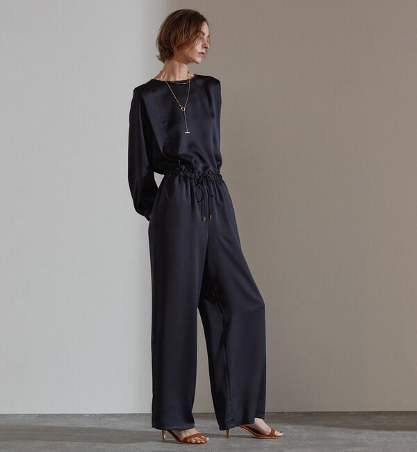 Liesse「ドロストイージーパンツ」|その他|ネイビー