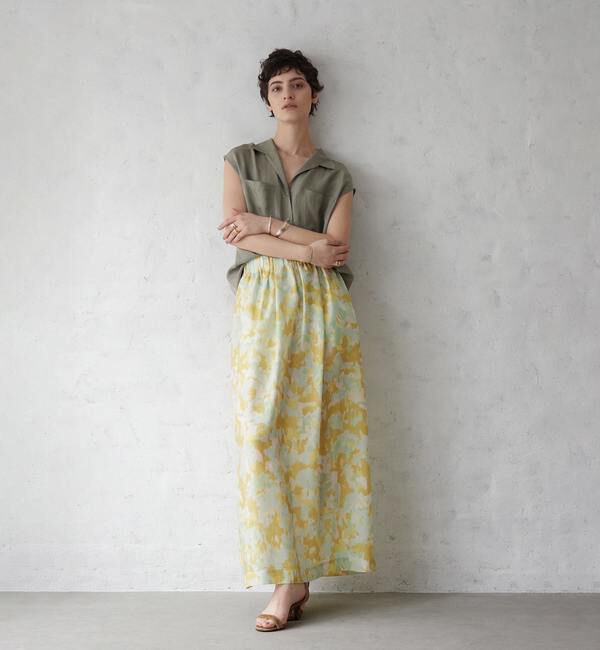 Liesse「カラーペイントスカート」|スカート|