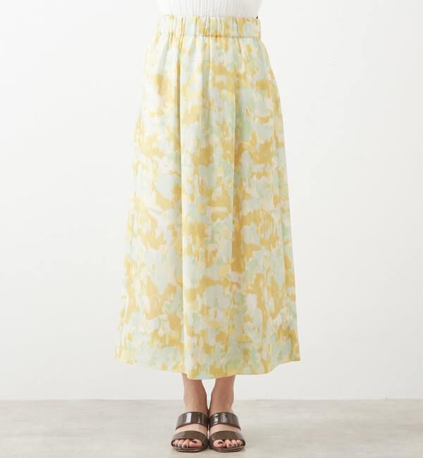 Liesse「カラーペイントスカート」|スカート|