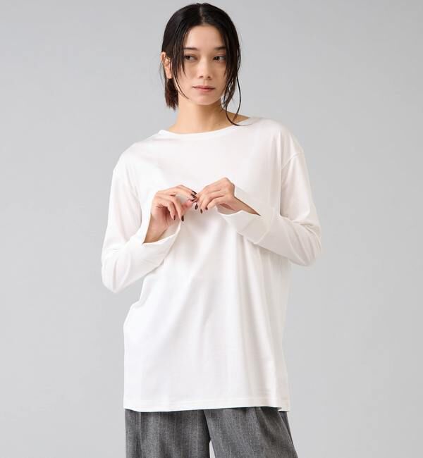 Liesse「袖口カフスカットソー」|Tシャツ・カットソー|