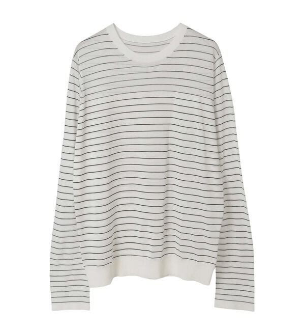 Liesse「ロングスリーブシアーニット」|ニット・セーター|