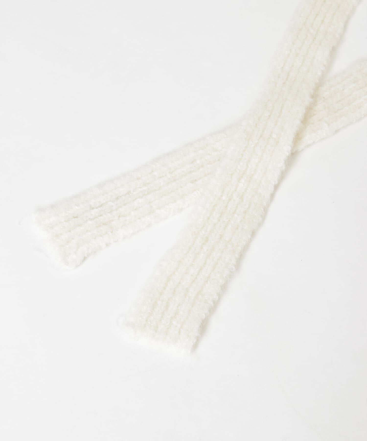 SMELLY「スリムニットマフラー」|マフラー|