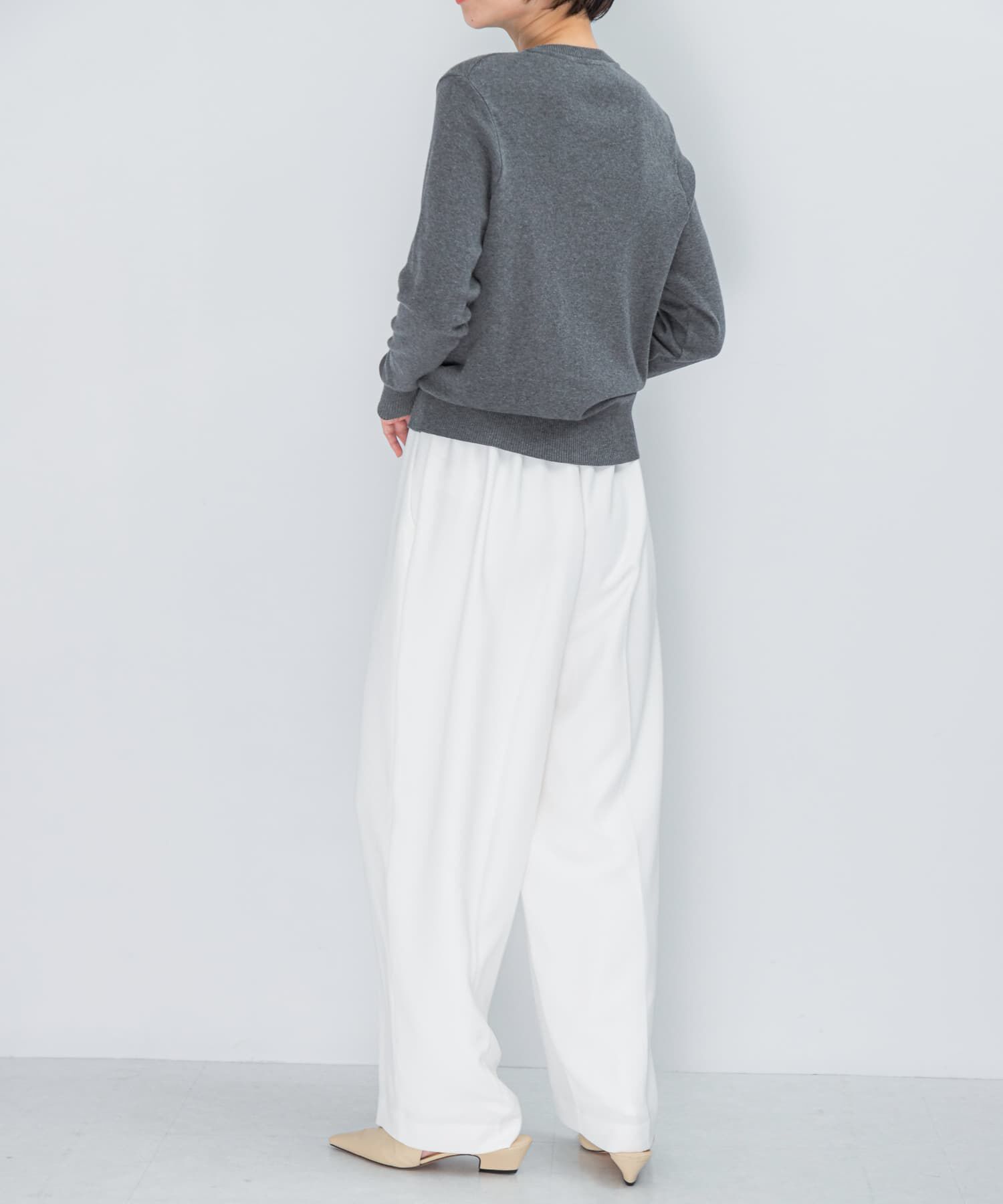 URBAN RESEARCH ROSSO「ELENDEEK　GEORGETTE RELAX PANTS」|その他|