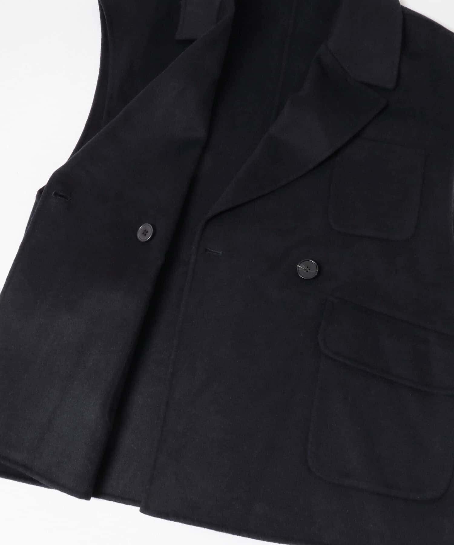 URBAN RESEARCH ROSSO「『一部別注カラー』YENN　DOUBLE FACE VEST JACKET」|ノーカラーコート|