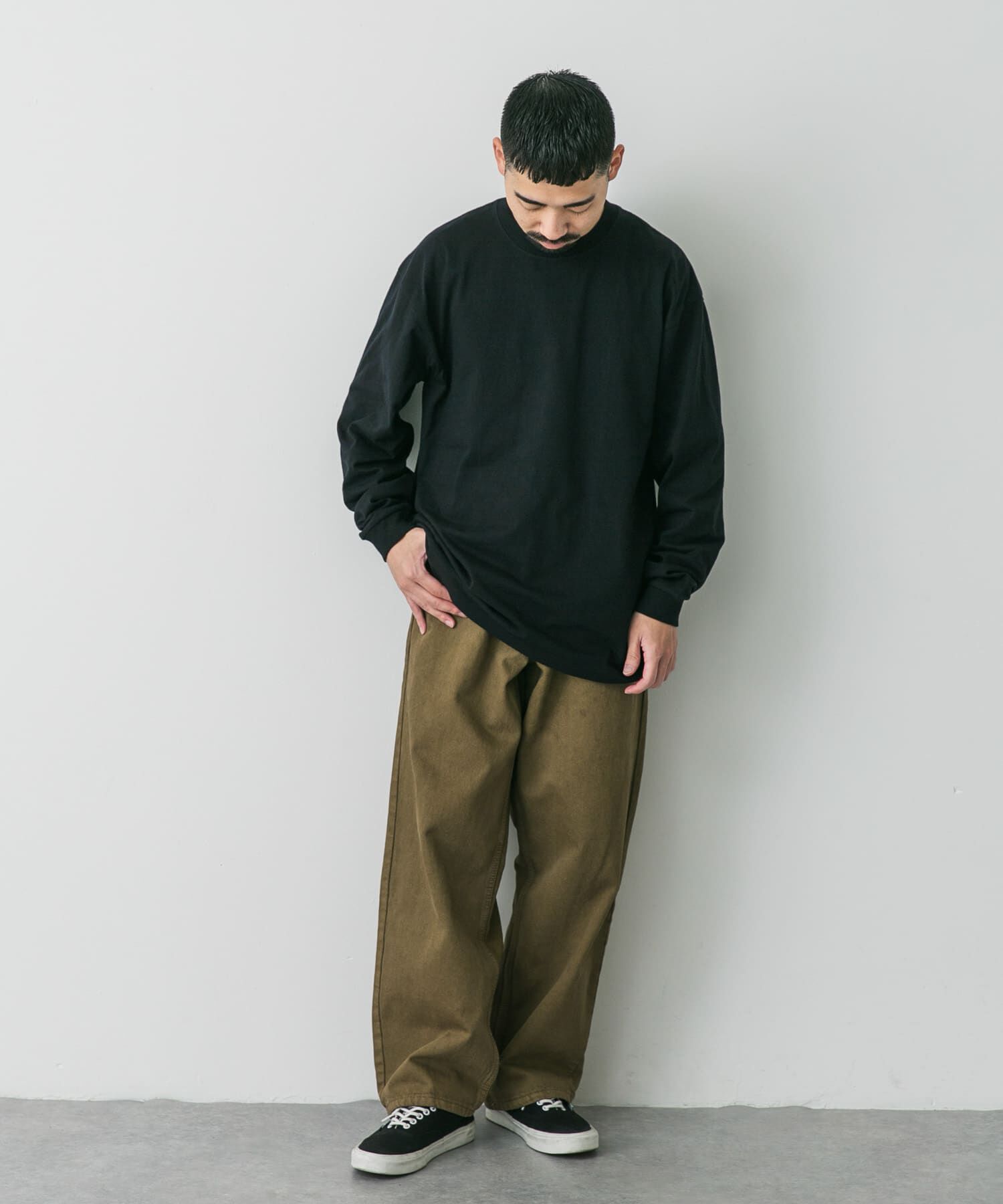 URBAN RESEARCH DOORS「『別注』HANES&times;DOORS　BEEFY-T DOORS FIT LONG-SLEEVE」|Tシャツ・カットソー|