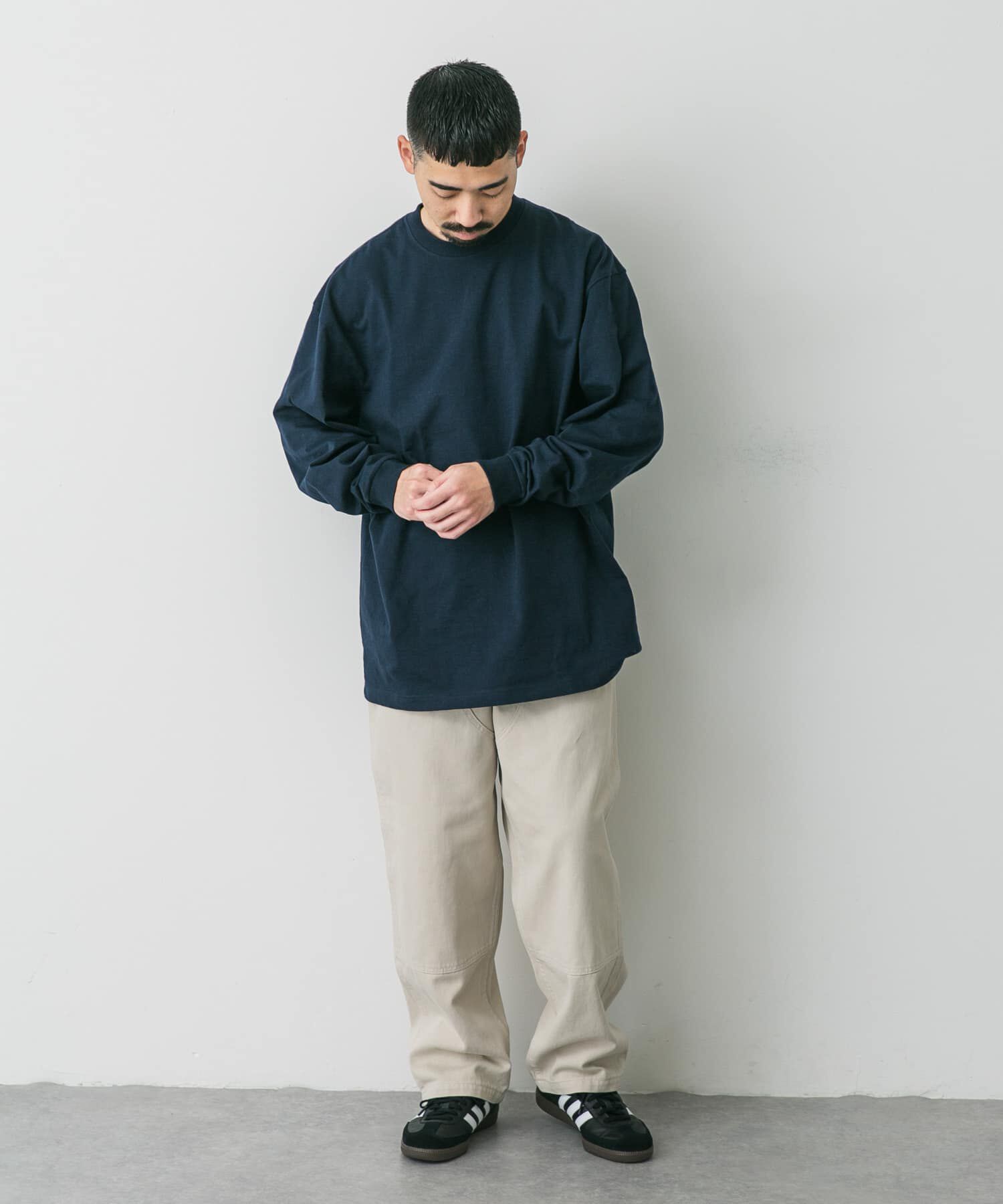 URBAN RESEARCH DOORS「『別注』HANES&times;DOORS　BEEFY-T DOORS FIT LONG-SLEEVE」|Tシャツ・カットソー|