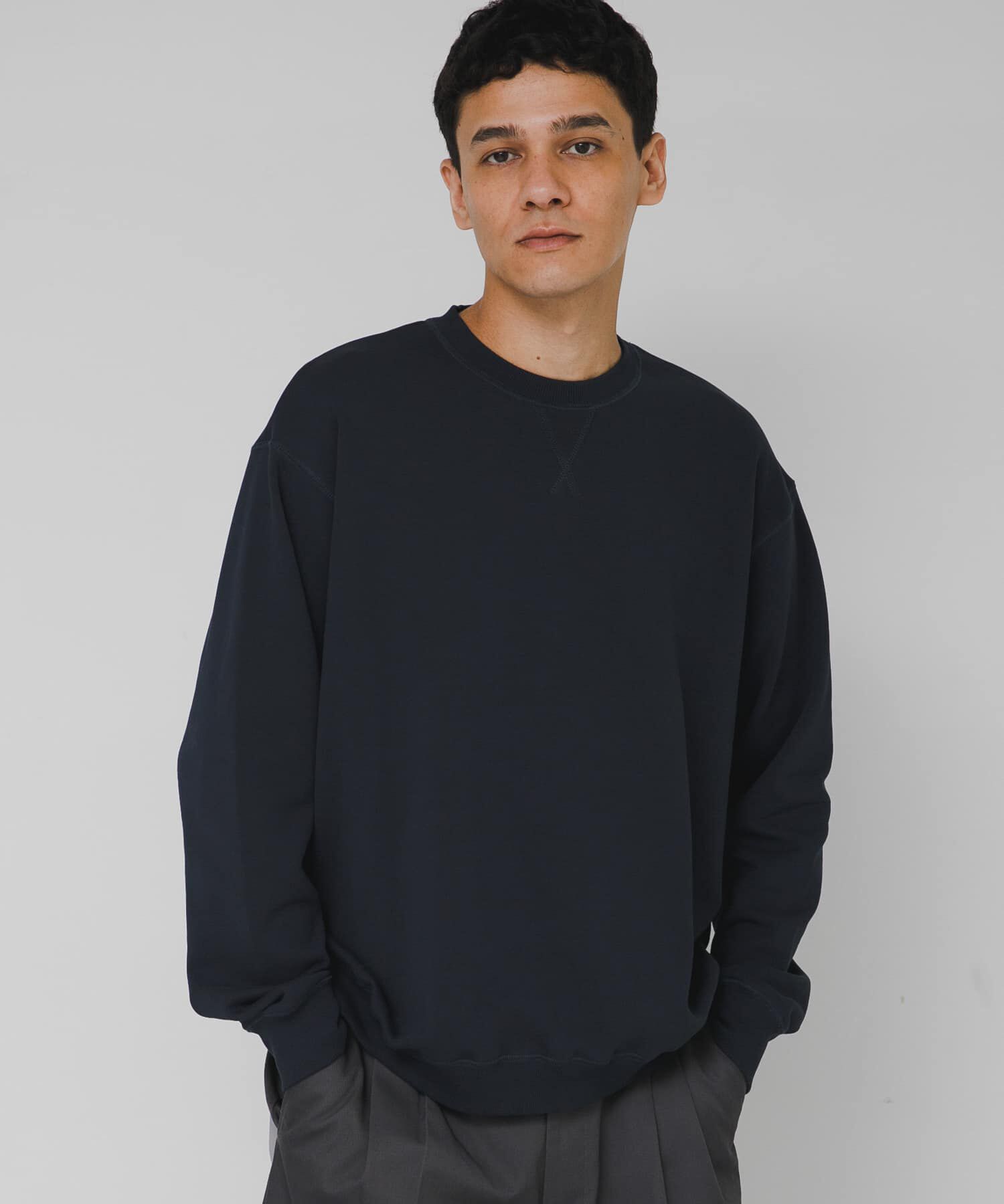Sonny Label 「ヘビーウェイトコットンベーシックスウェット」|スウェット・ジャージ|ネイビー