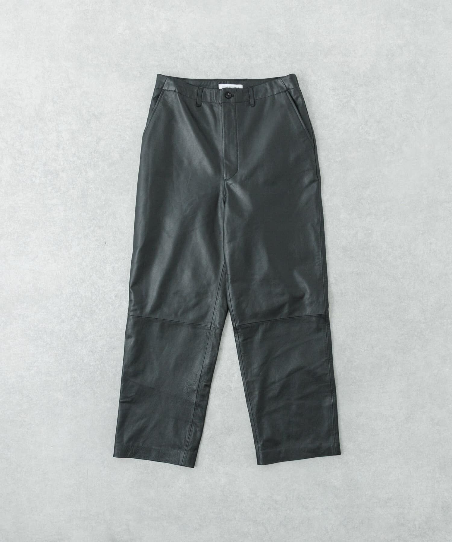 URBAN RESEARCH「GOAT LEATHER TROUSER」|その他|ブラック