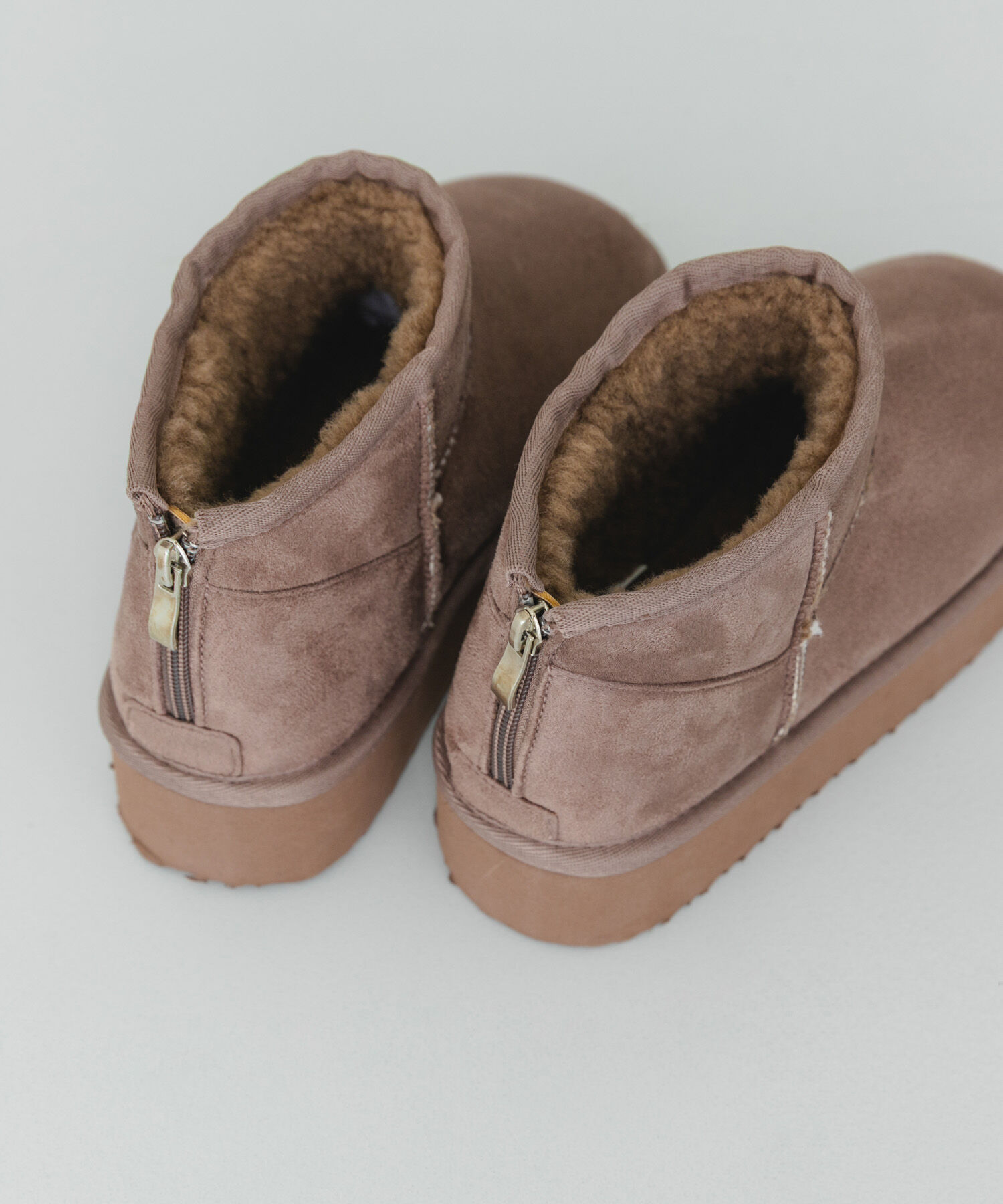 RODE SKO「撥水フラッフィームートンブーツ」|ショートブーツ|