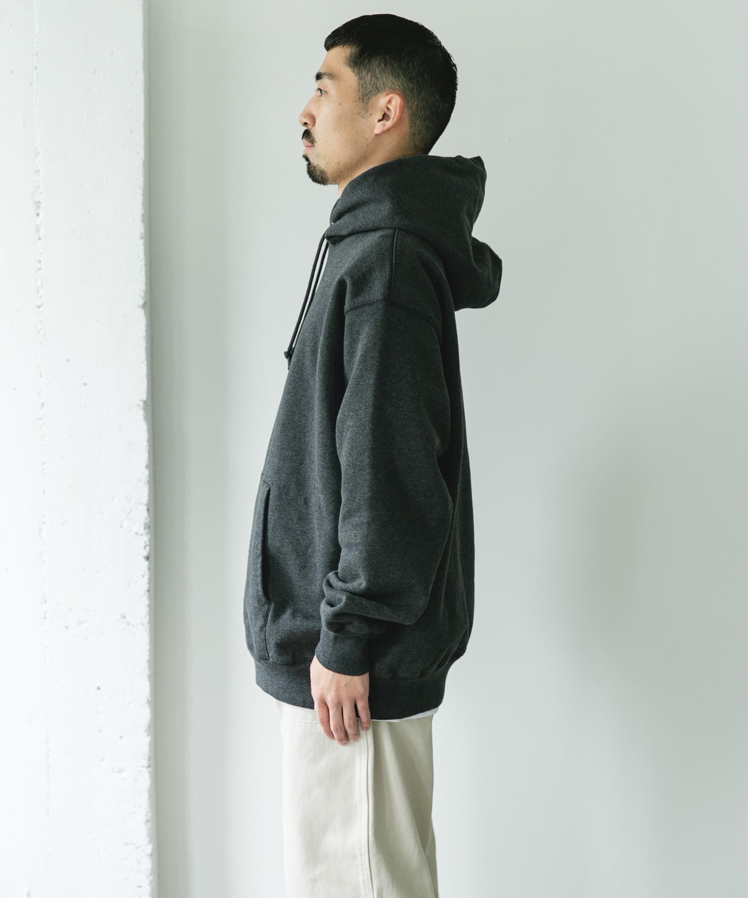 URBAN RESEARCH DOORS「裏起毛プルオーバーフーディー」|パーカー|