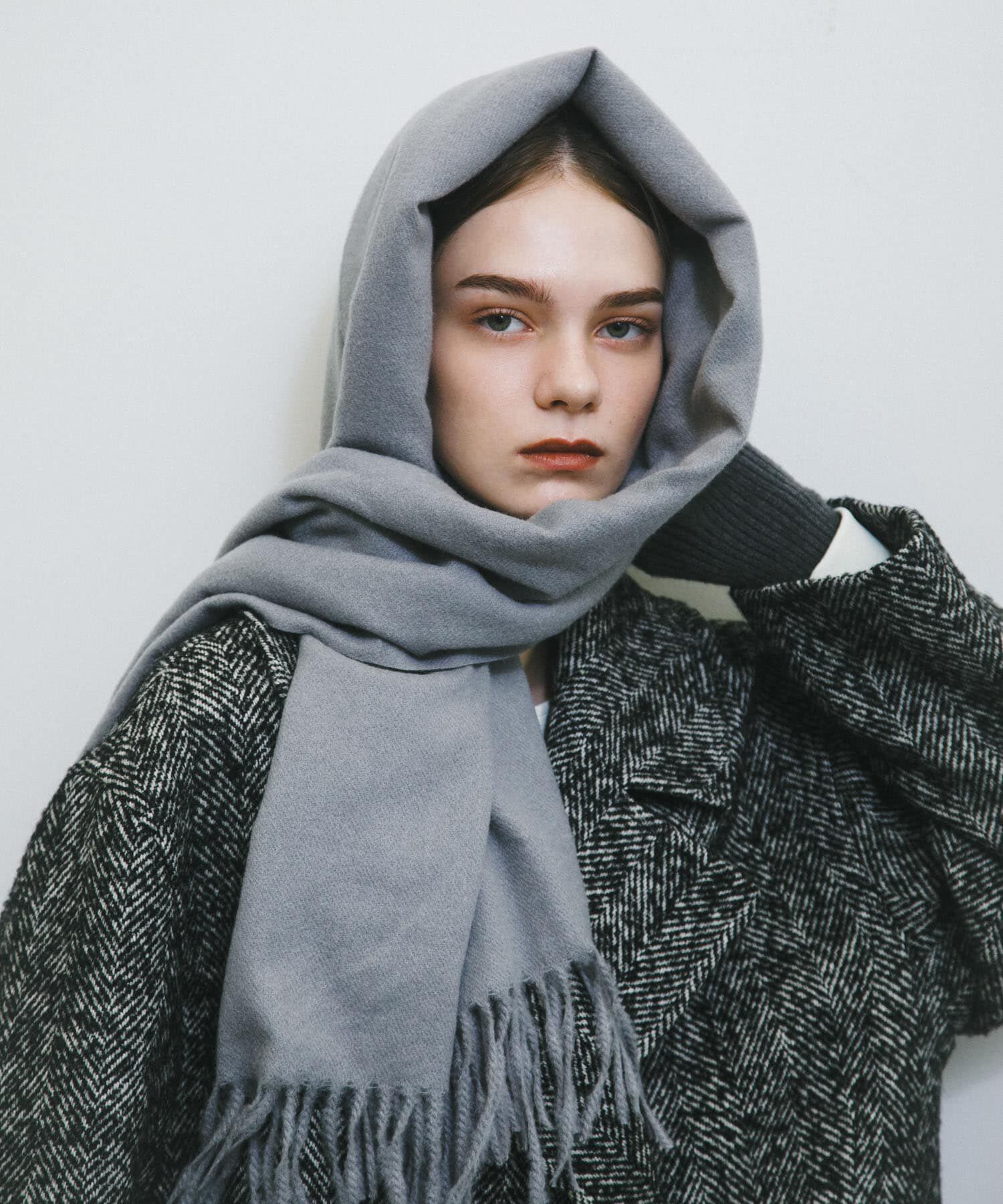 SMELLY「ムジシンプルマフラー」|マフラー|