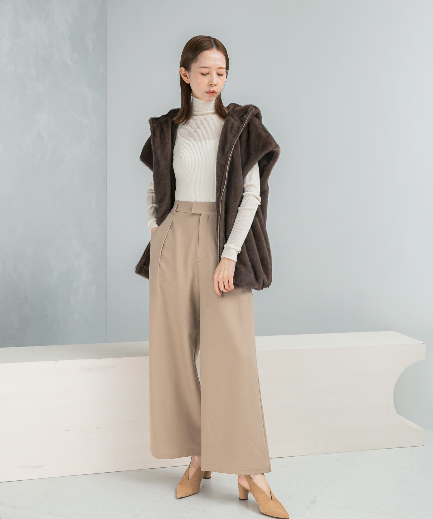 URBAN RESEARCH ROSSO「『UR TECH』ストレートスラックス」|その他|