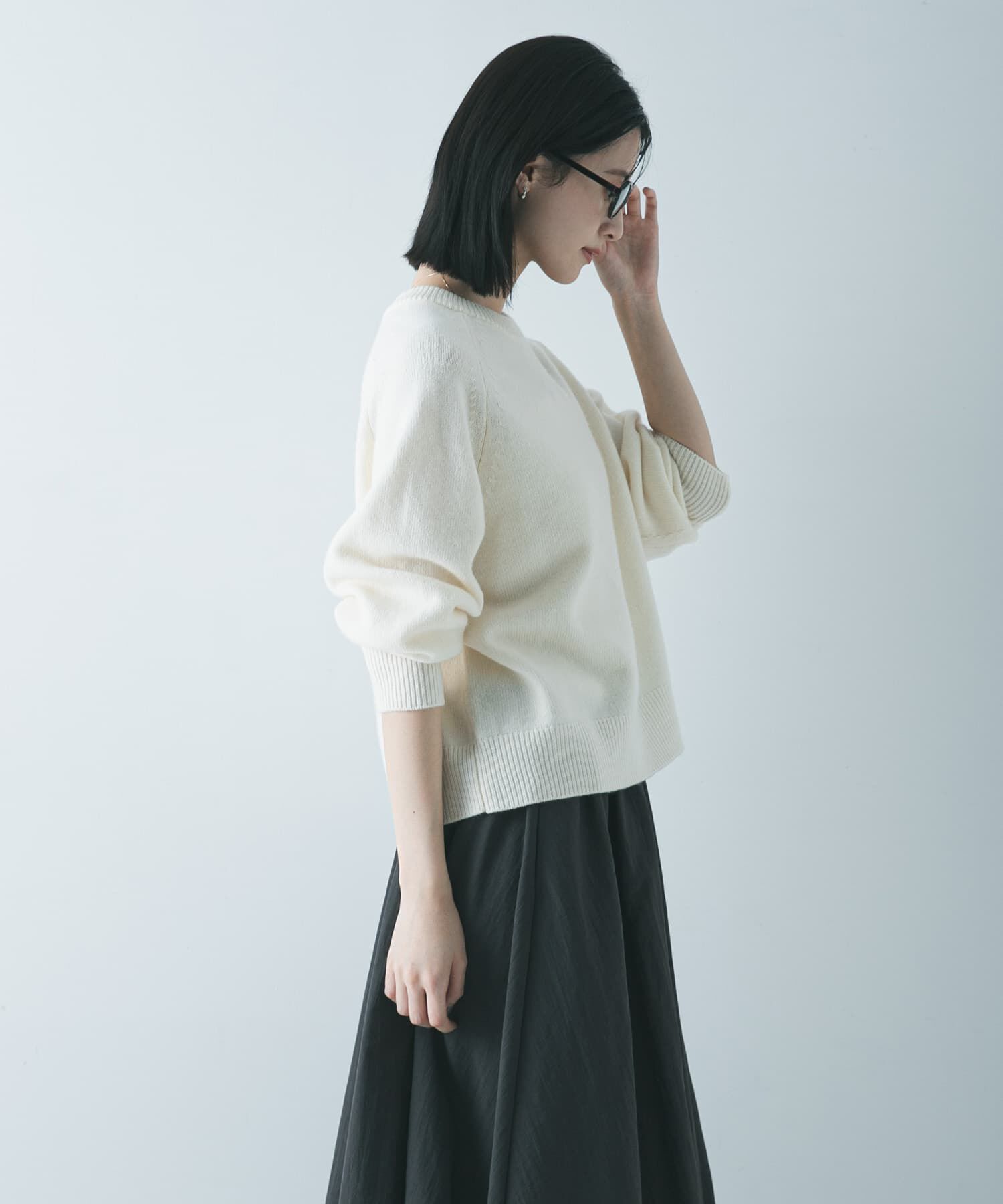 URBAN RESEARCH「ウォッシャブルウールカシミヤニット」|ニット・セーター|