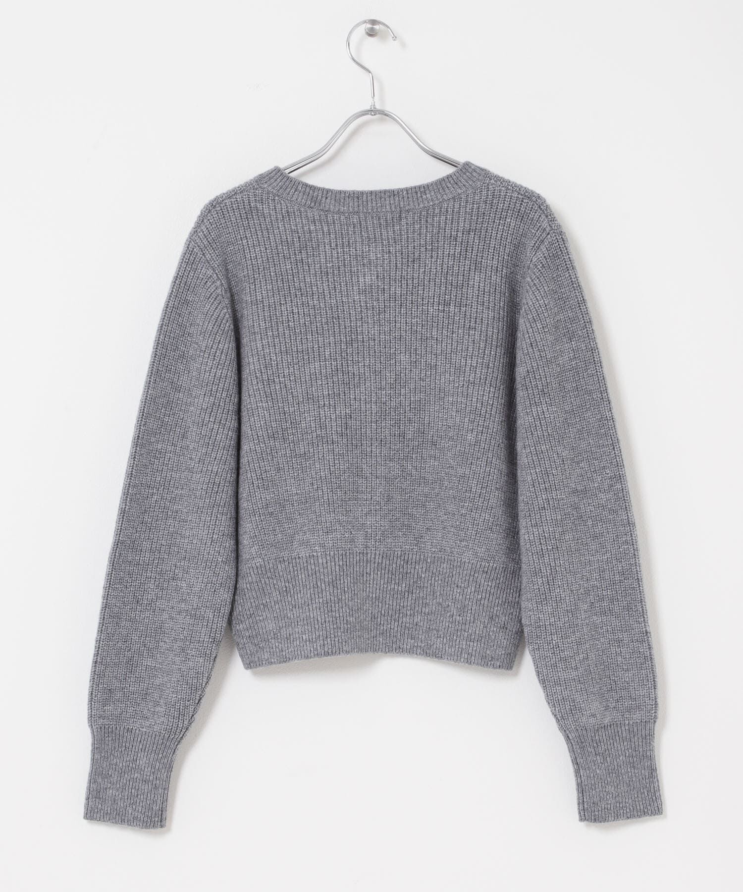 URBAN RESEARCH ROSSO「ボタンデザインニットプルオーバー」|カーディガン|