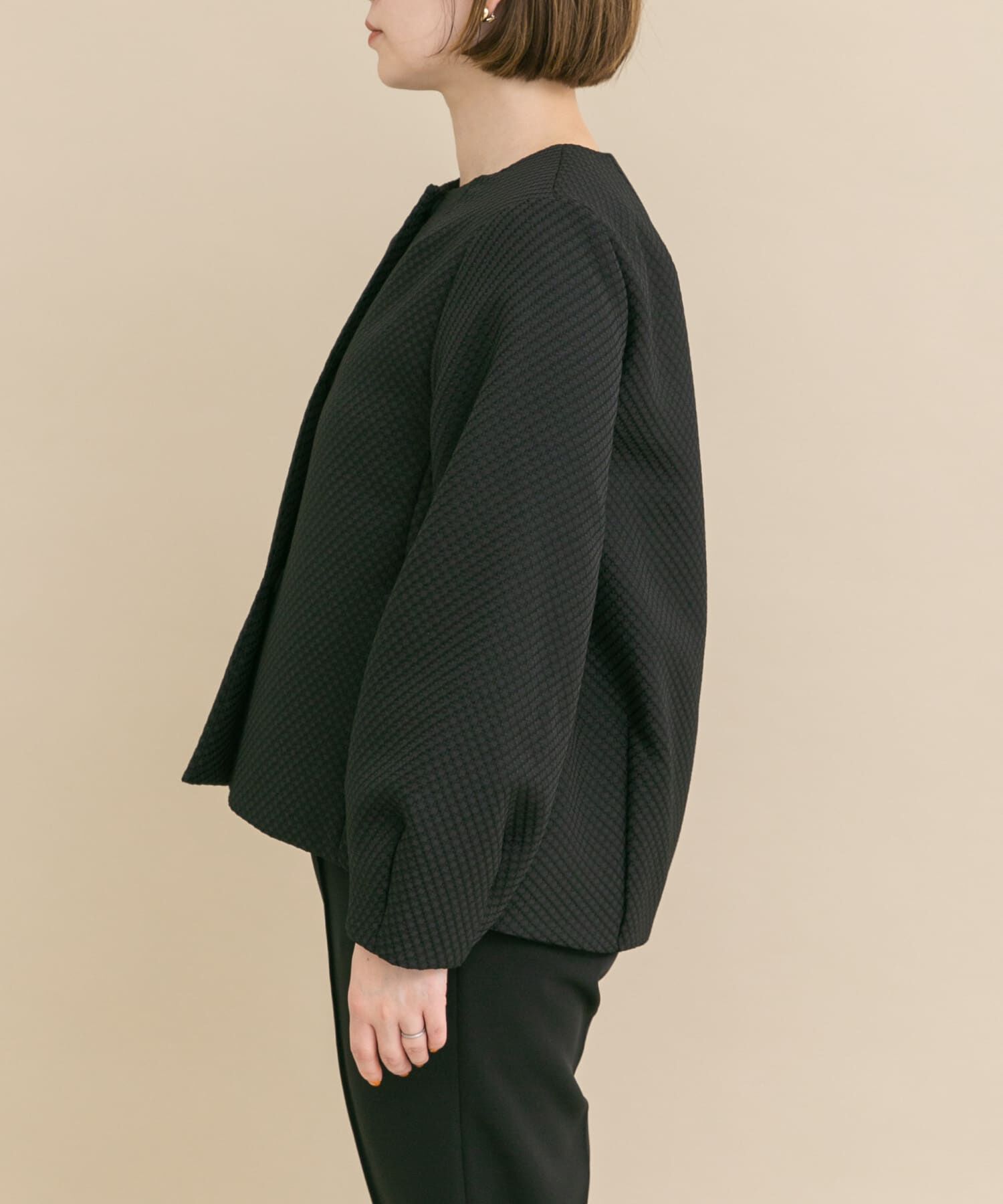 URBAN RESEARCH ROSSO「『WEB/一部店舗限定』中綿ジャガードジャケット」|ダウン|