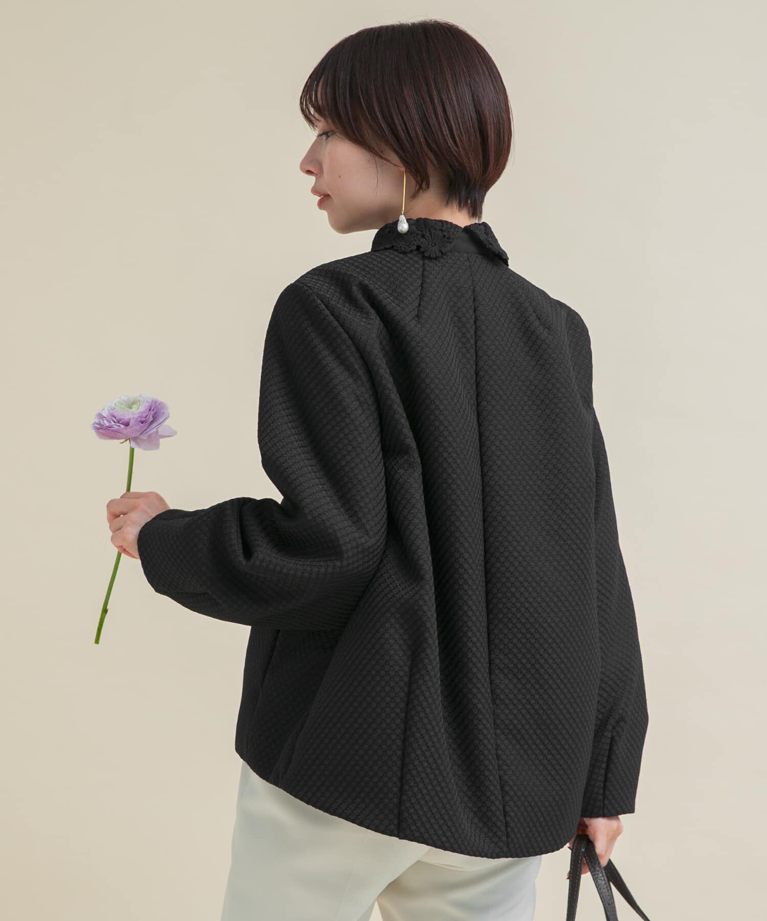 URBAN RESEARCH ROSSO「『WEB/一部店舗限定』中綿ジャガードジャケット」|ダウン|